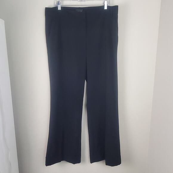 FOCUS 2000 Black Wide Legged Trouser Pants | Size 16 - Picture 2 of 10